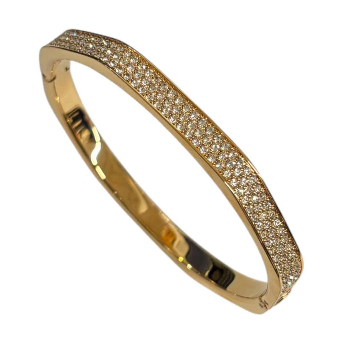 SWAROVSKI Bracelet 5655627 Bangle Oct Pave CRY Gold