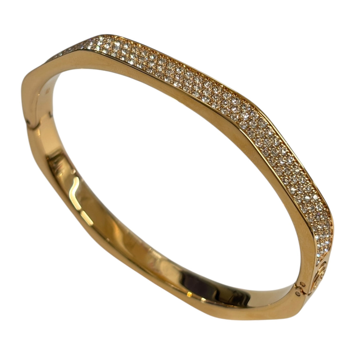 SWAROVSKI Bracelet 5655627 Bangle Oct Pave CRY Gold