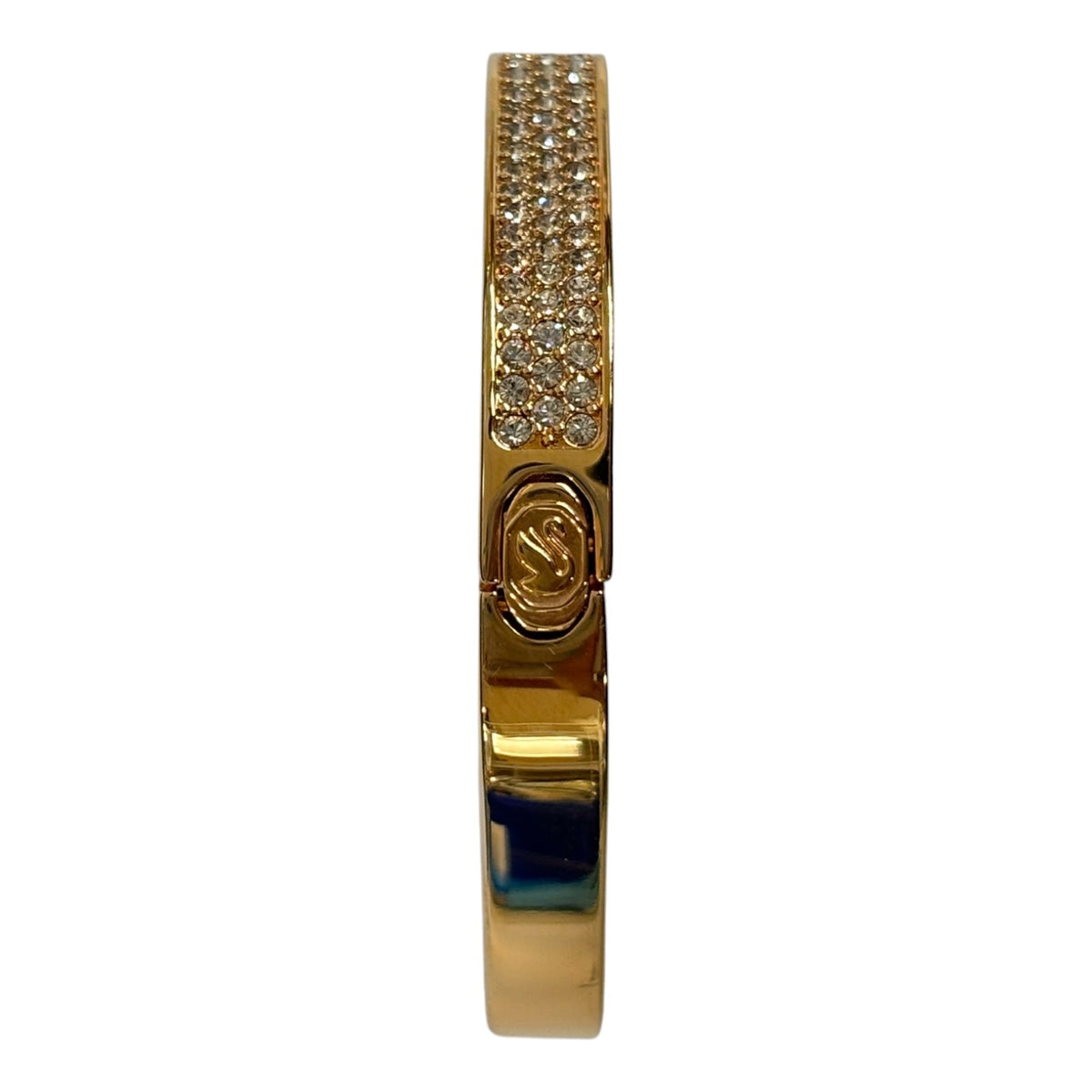 SWAROVSKI Bracelet 5655627 Bangle Oct Pave CRY Gold