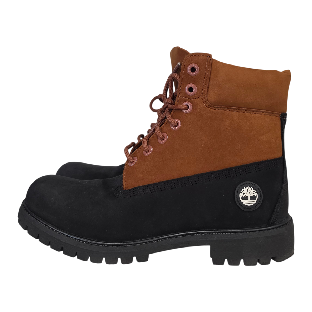 Timberland Boots US9 Mens Brown And Black  Rank (B) TB0A2P6WEJF