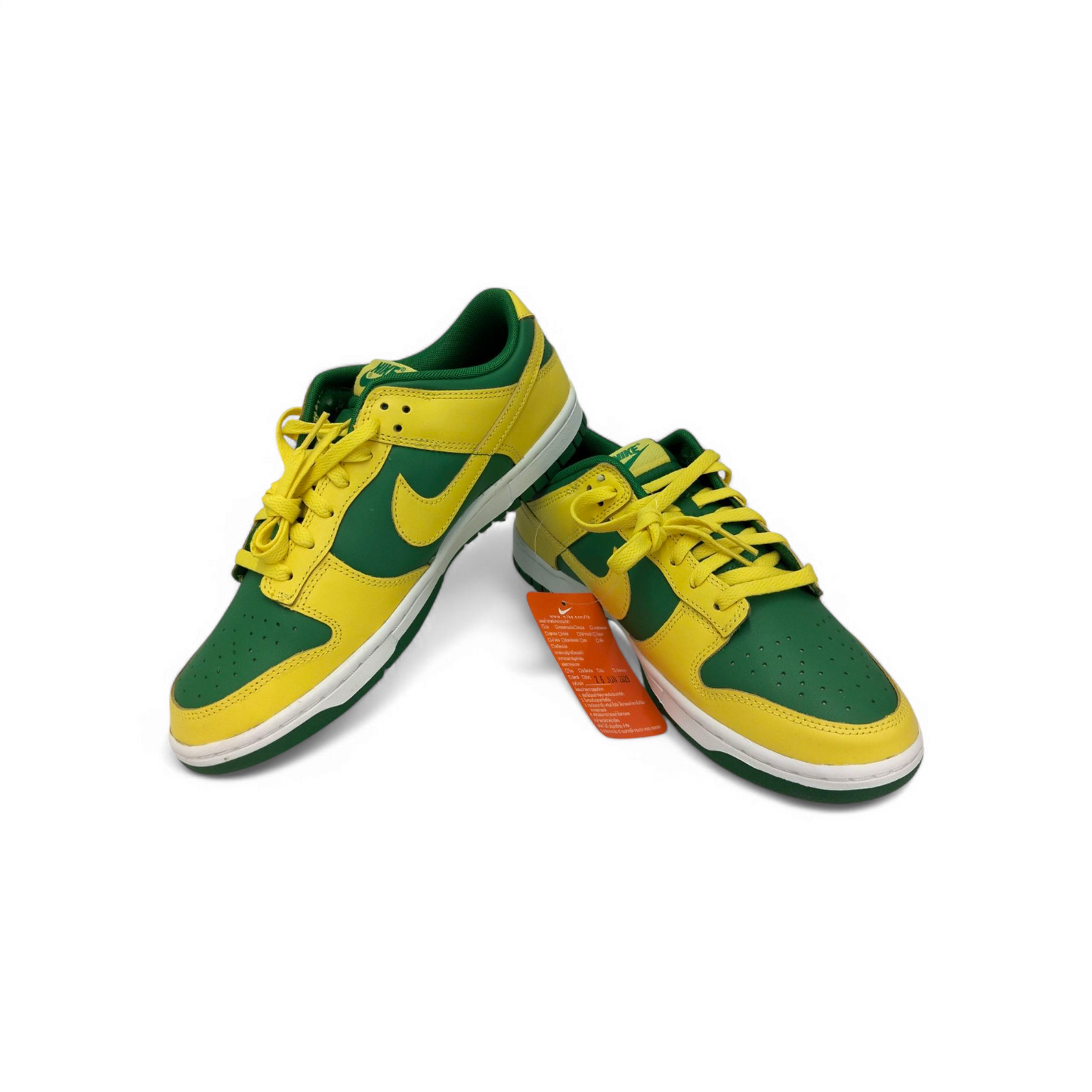NIKE Sneaker SIZE 42.5 Mens Green And Yellow Unused Item