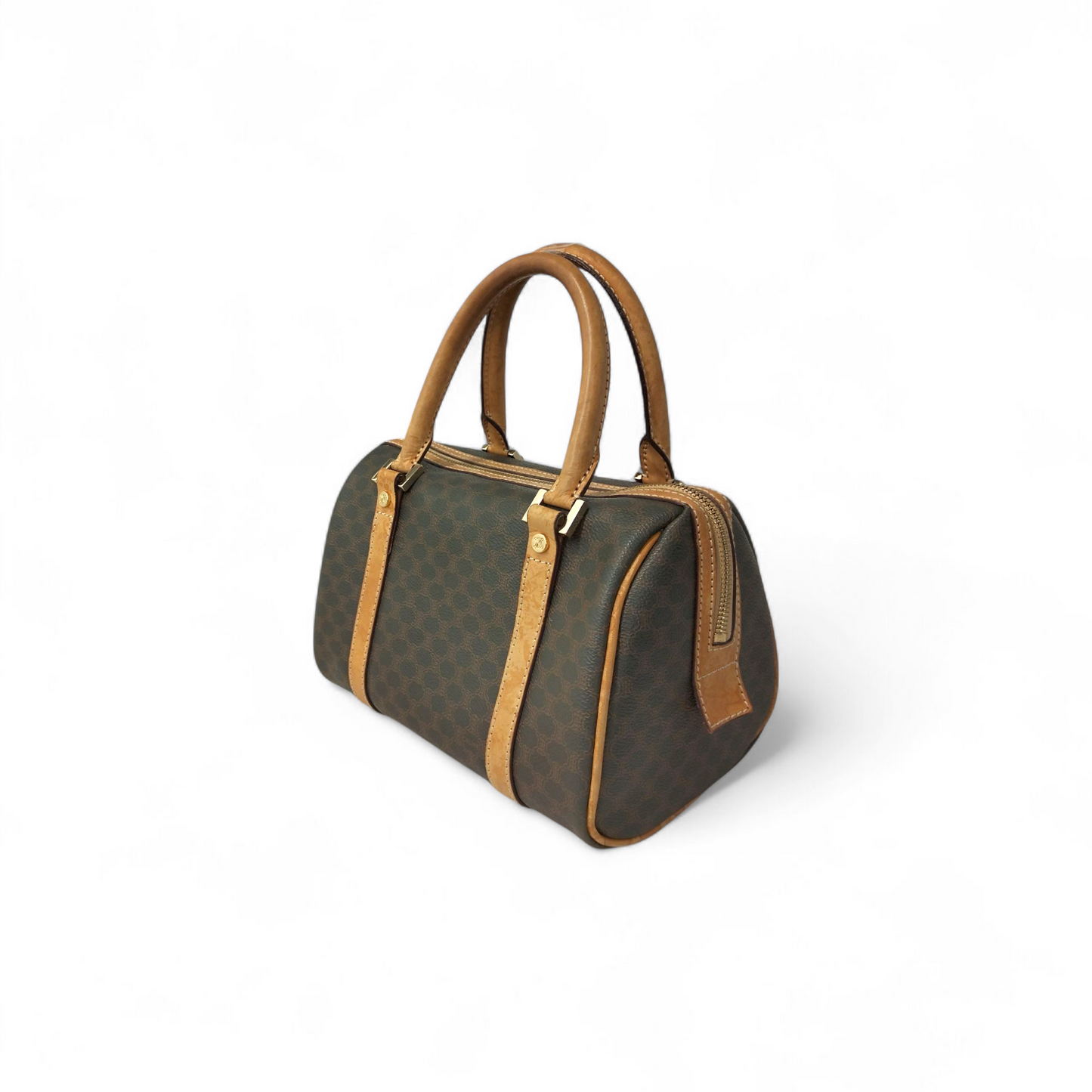 CELINE Handbag Brown Scratch/Stain PP-SA-0097 Macadam Rank(B)