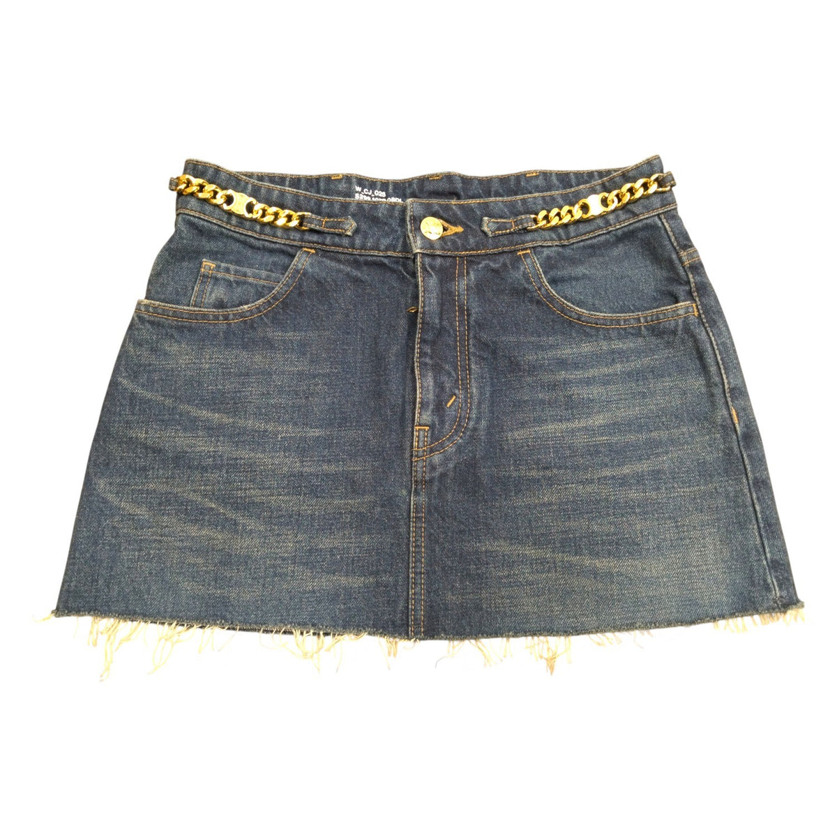 CELINE SKIRT 25 LADY'S NAVY 2S299107P RANK (A)