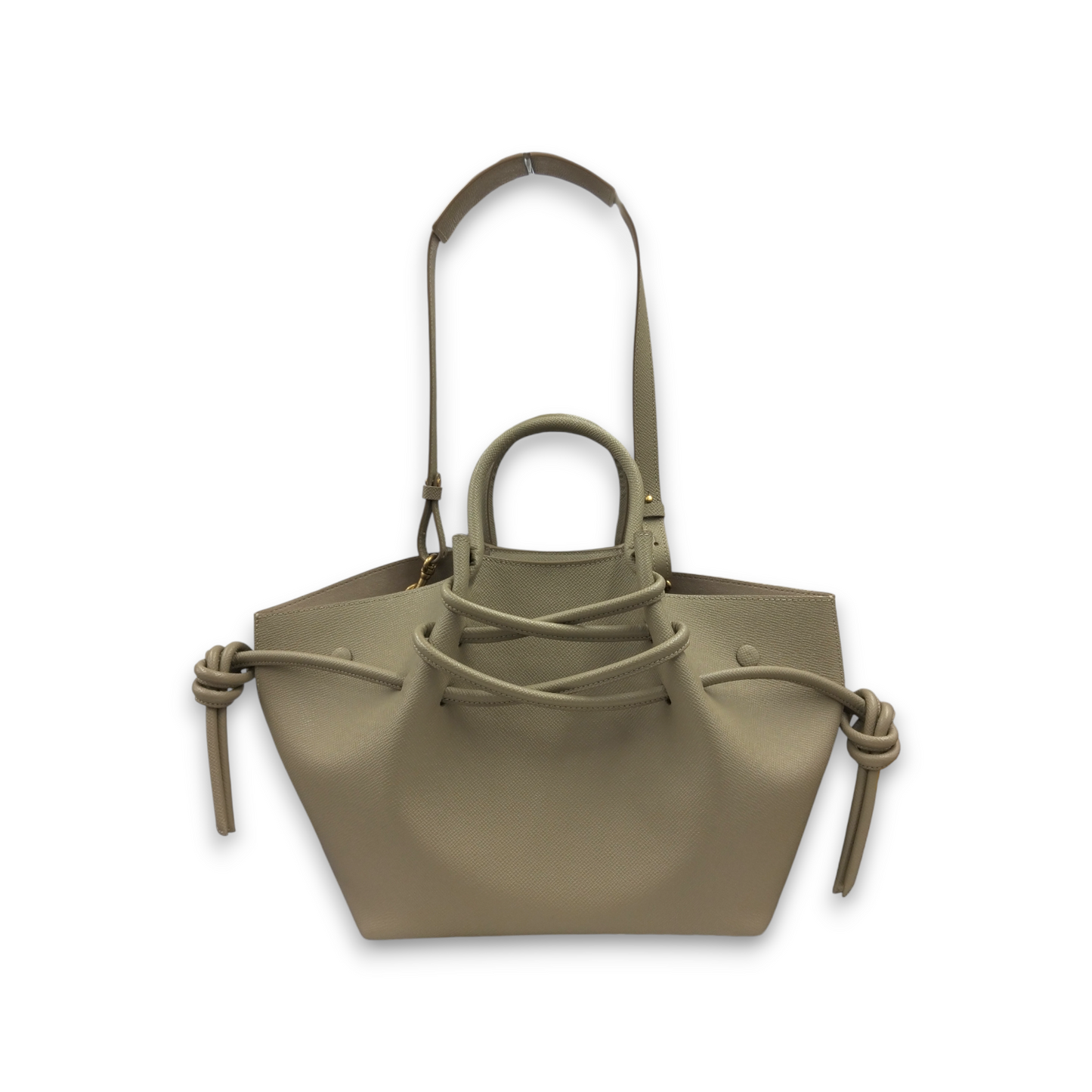 FUNDAO 2WAY Bag AVA Grained Calfskin Beige D 2504004 Rank A