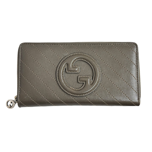 GUCCI Long Wallet 760312 Brown