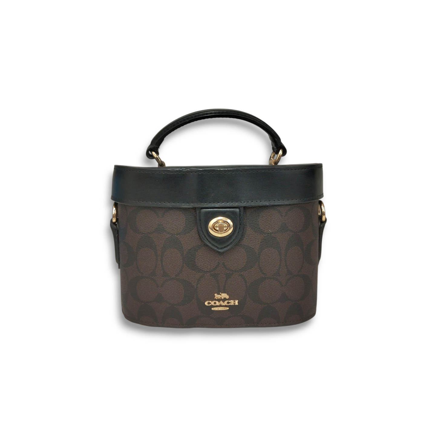 COACH 2WAY Bag F78277 Brown Rank B