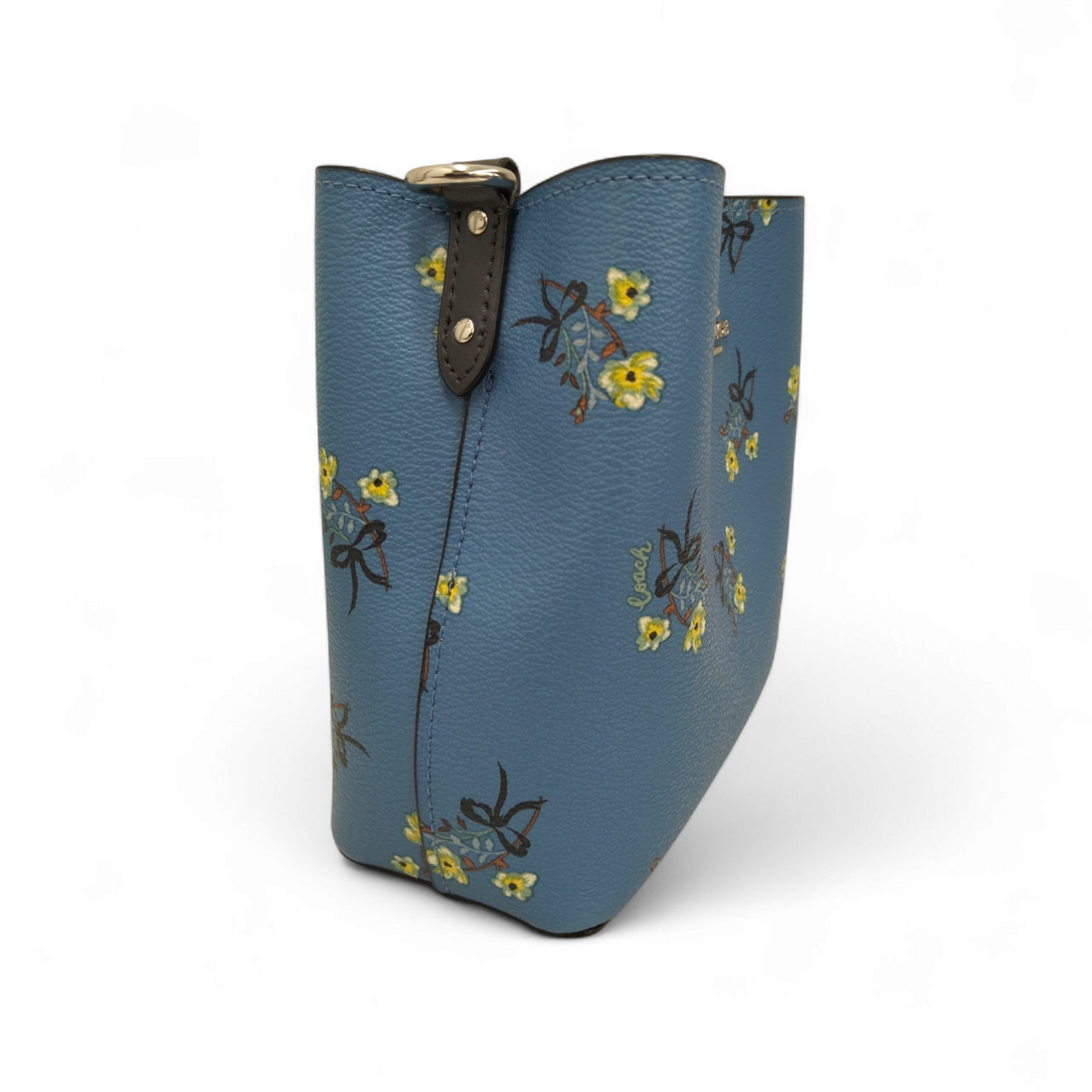 COACH Shoulder Bag Rank AB Sky Blue C7974