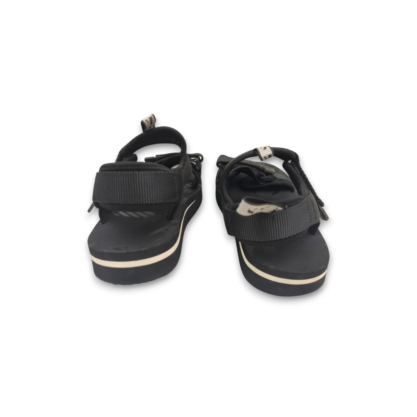EMPORIO ARMANI Sandal SIZE 43 Mens Black *Stain* Rank B
