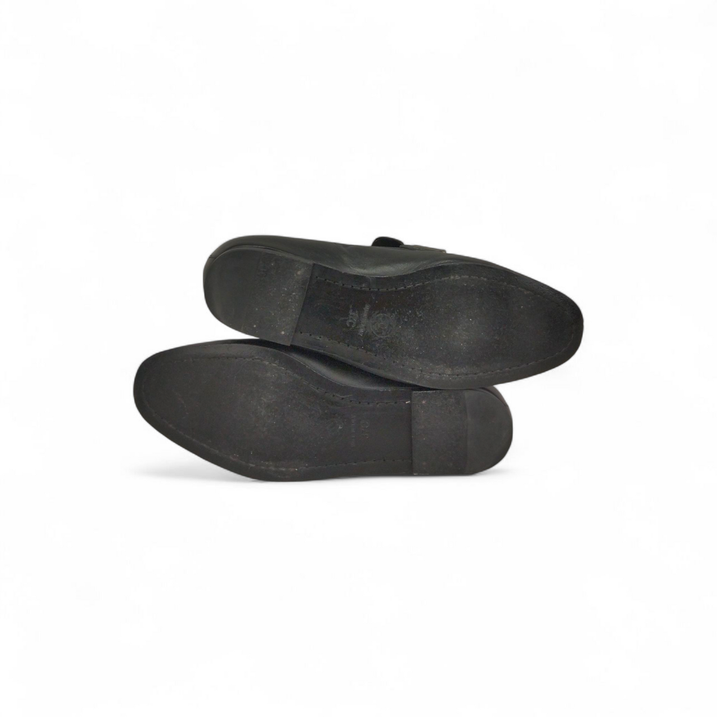 CHANEL Loafers 37C Lady's Black AG33155 Rank (B)