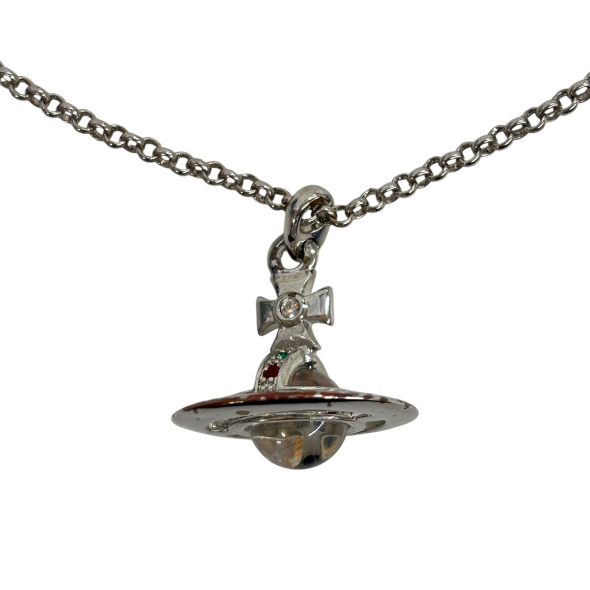 Vivienne Westwood Necklace Silver *Scratch Rank (C)