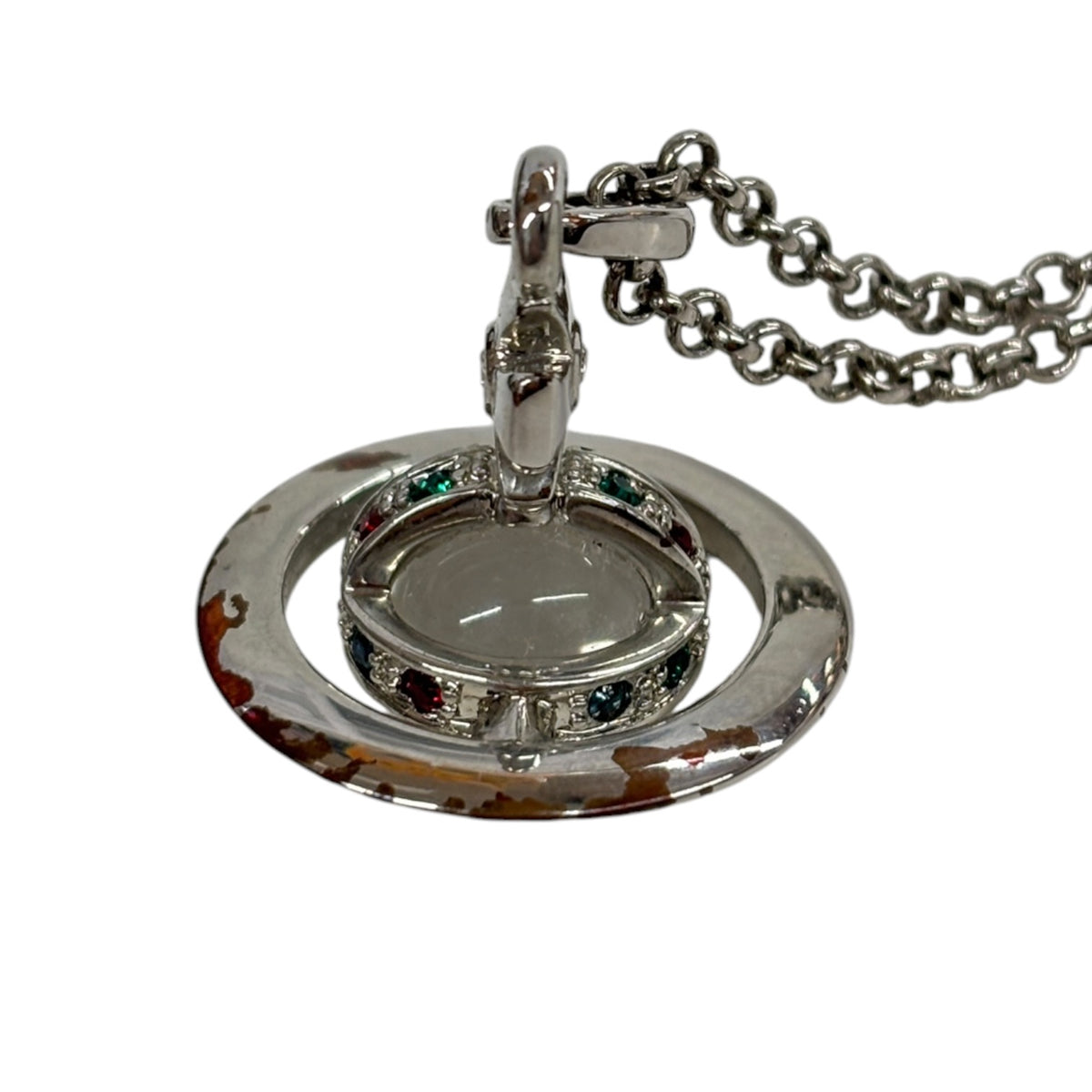 Vivienne Westwood Necklace Silver *Scratch Rank (C)