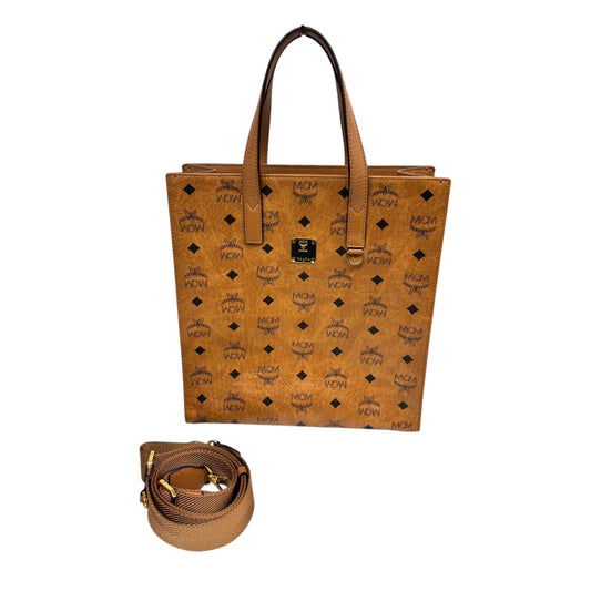 MCM 2Way Bag MMTCSKC03C0001 Brown Scratch Rank (B)
