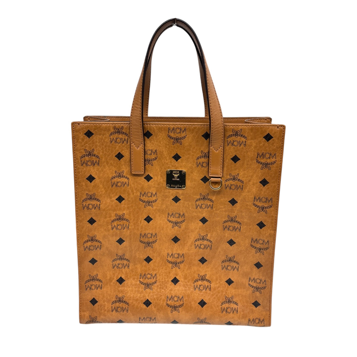 MCM 2Way Bag MMTCSKC03C0001 Brown Scratch Rank (B)