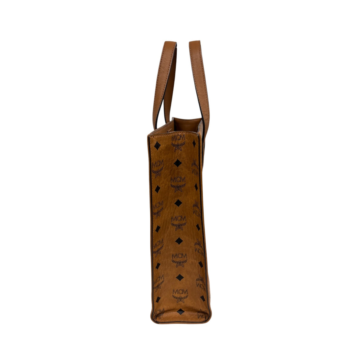 MCM 2Way Bag MMTCSKC03C0001 Brown Scratch Rank (B)