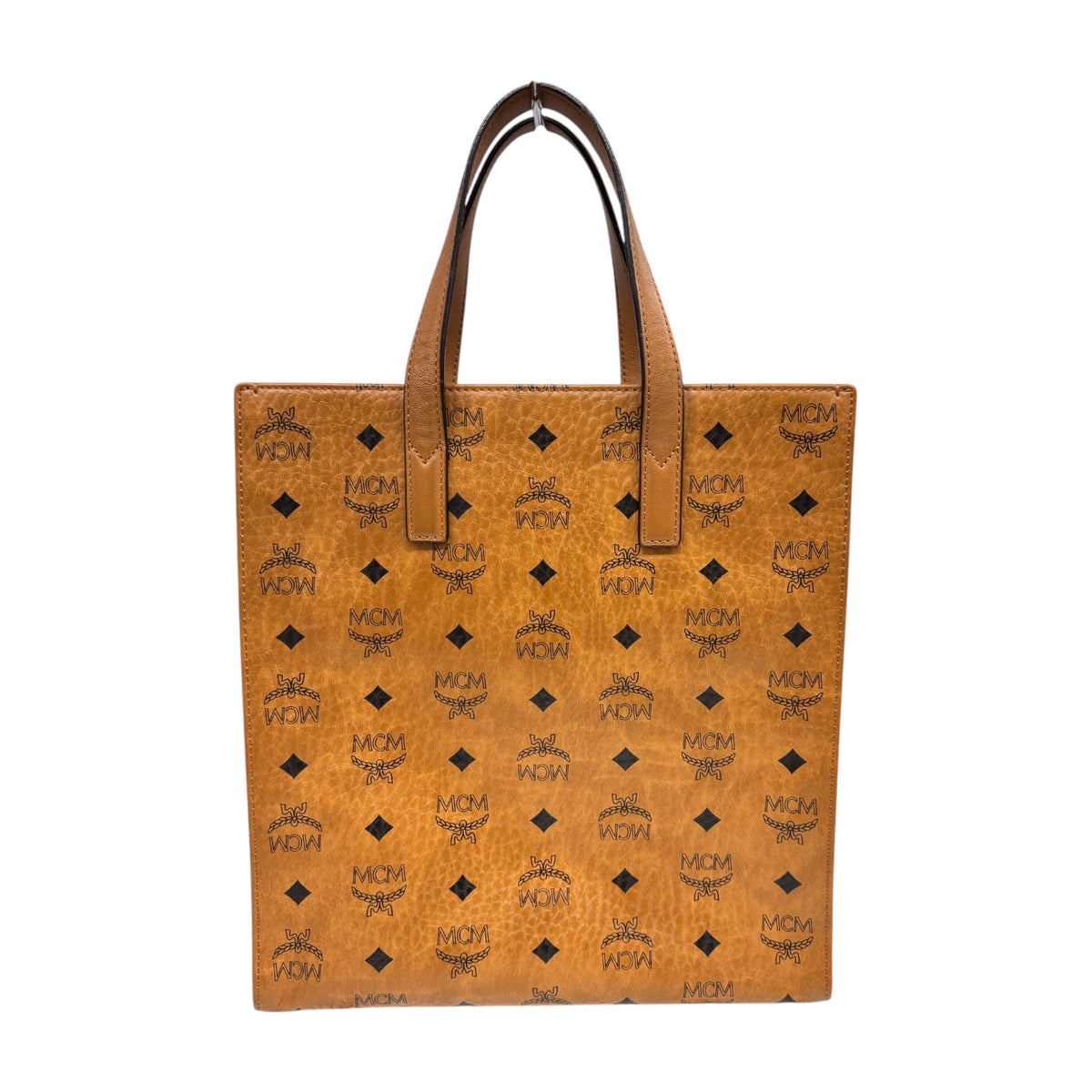 MCM 2Way Bag MMTCSKC03C0001 Brown Scratch Rank (B)