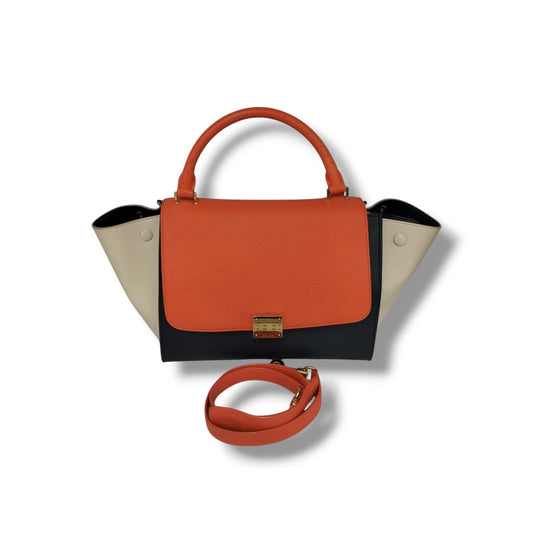 CELINE 2WAY TRICOLOR COLOR  RANK (B)*DAMAGE/STAIN  S-LA-5114