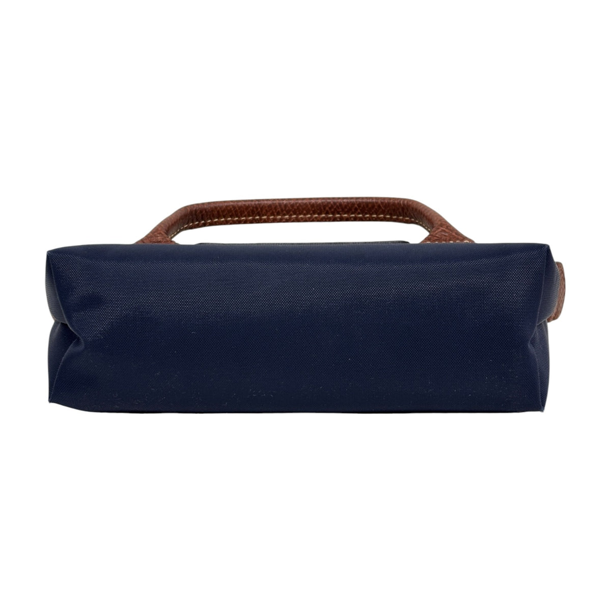 LONGCHAMP Mini Bag 34175089P68 Navy/Brown Damage Rank (B)