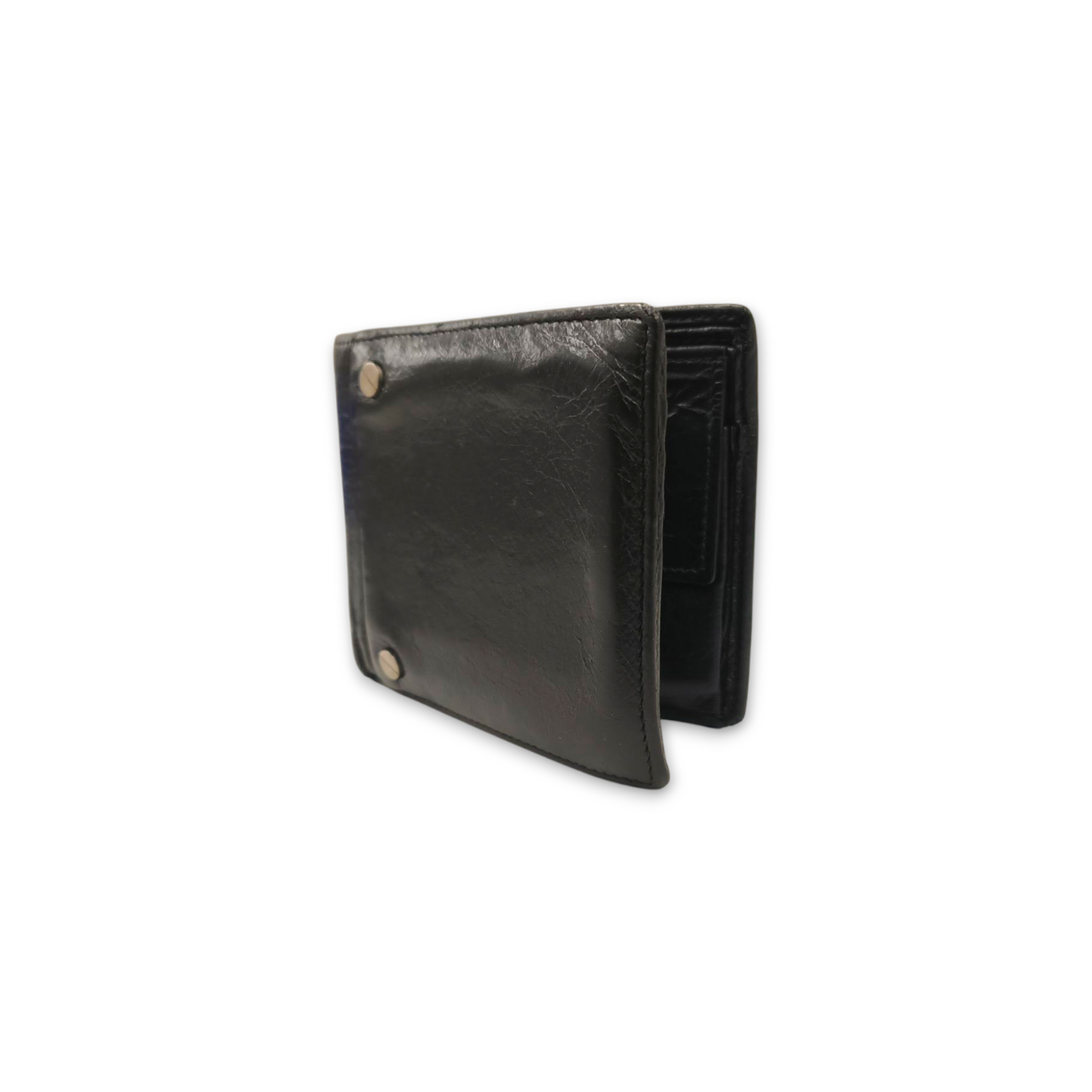 BALENCIAGA Wallet 542001 1000 Black Rank B