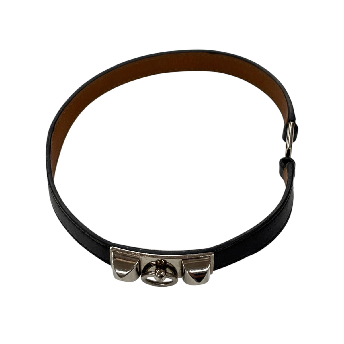 HERMES Bracelet size XS Black