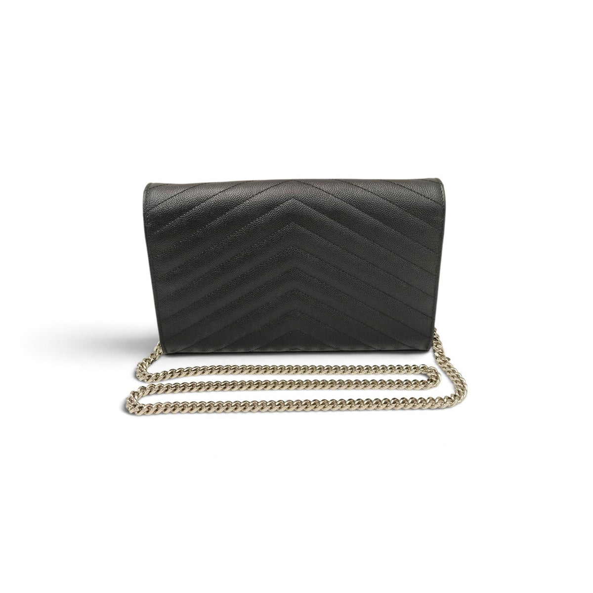 Saint Laurent Paris Shoulder Bag 377828 Black BRS377828-1121 Rank B