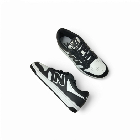 NEW BALANCE Sneaker SIZE 44.5 Mens BB480LBA White/Black Rank A