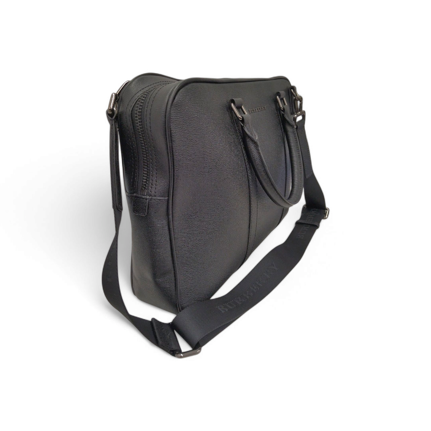 BURBERRY Business Bag 3962963 Black Rank A