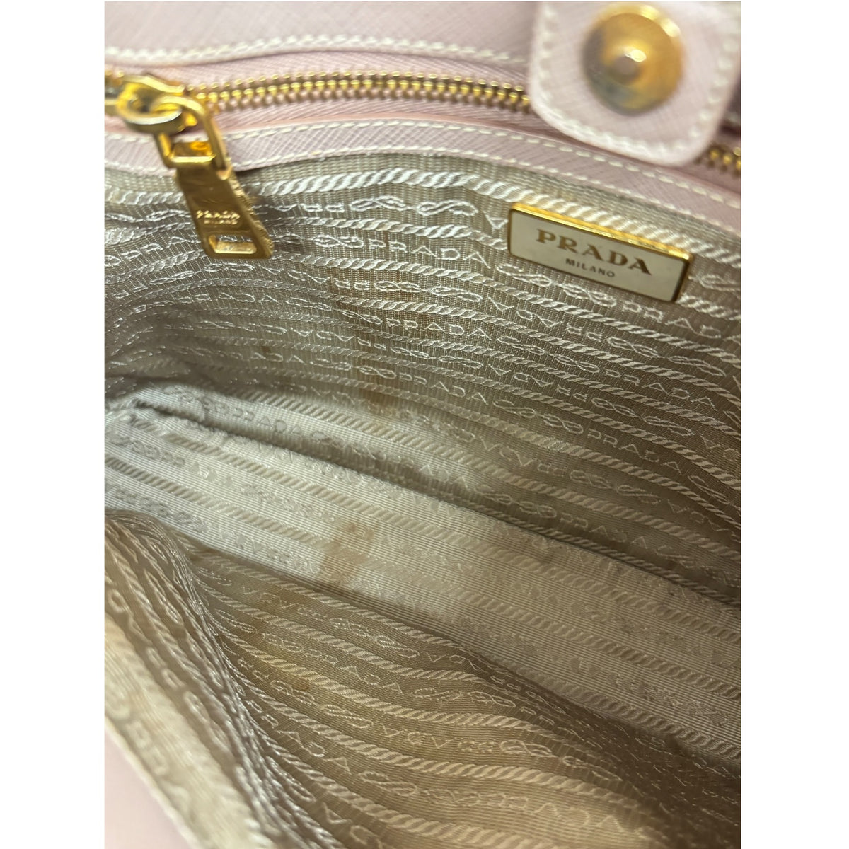 2 WAY BAG PRADA SAFFIANO BN1874 BEIGE