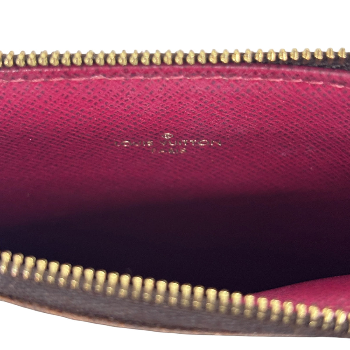 LOUIS VUITTON POUCH BROWN