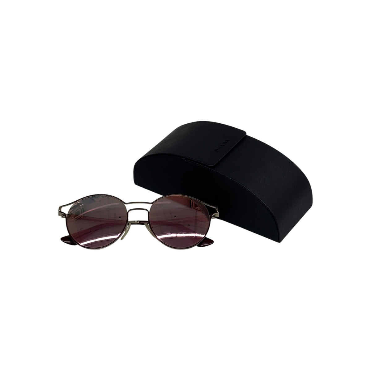 SUNGLASSES PRADA SPR62S GOLD AND RED