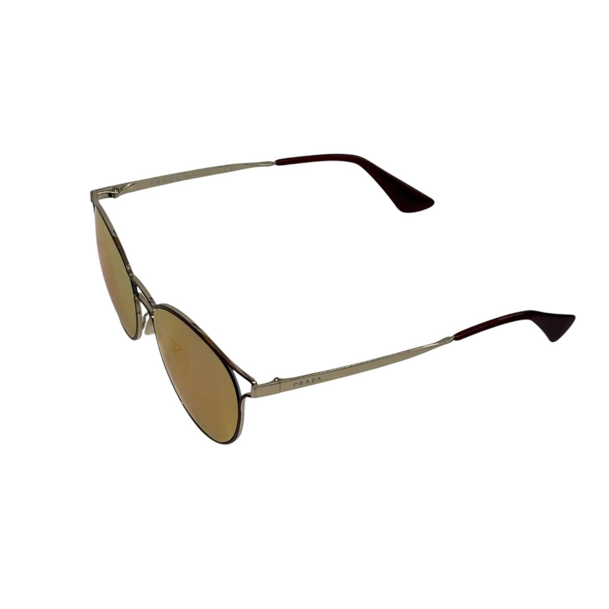 SUNGLASSES PRADA SPR62S GOLD AND RED