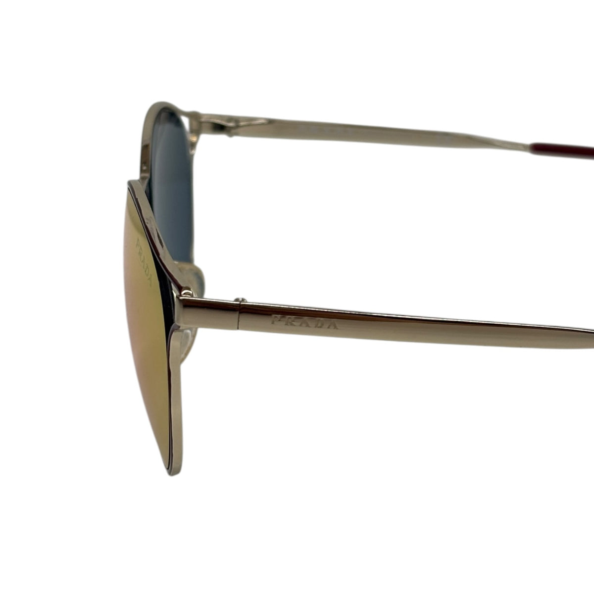 SUNGLASSES PRADA SPR62S GOLD AND RED