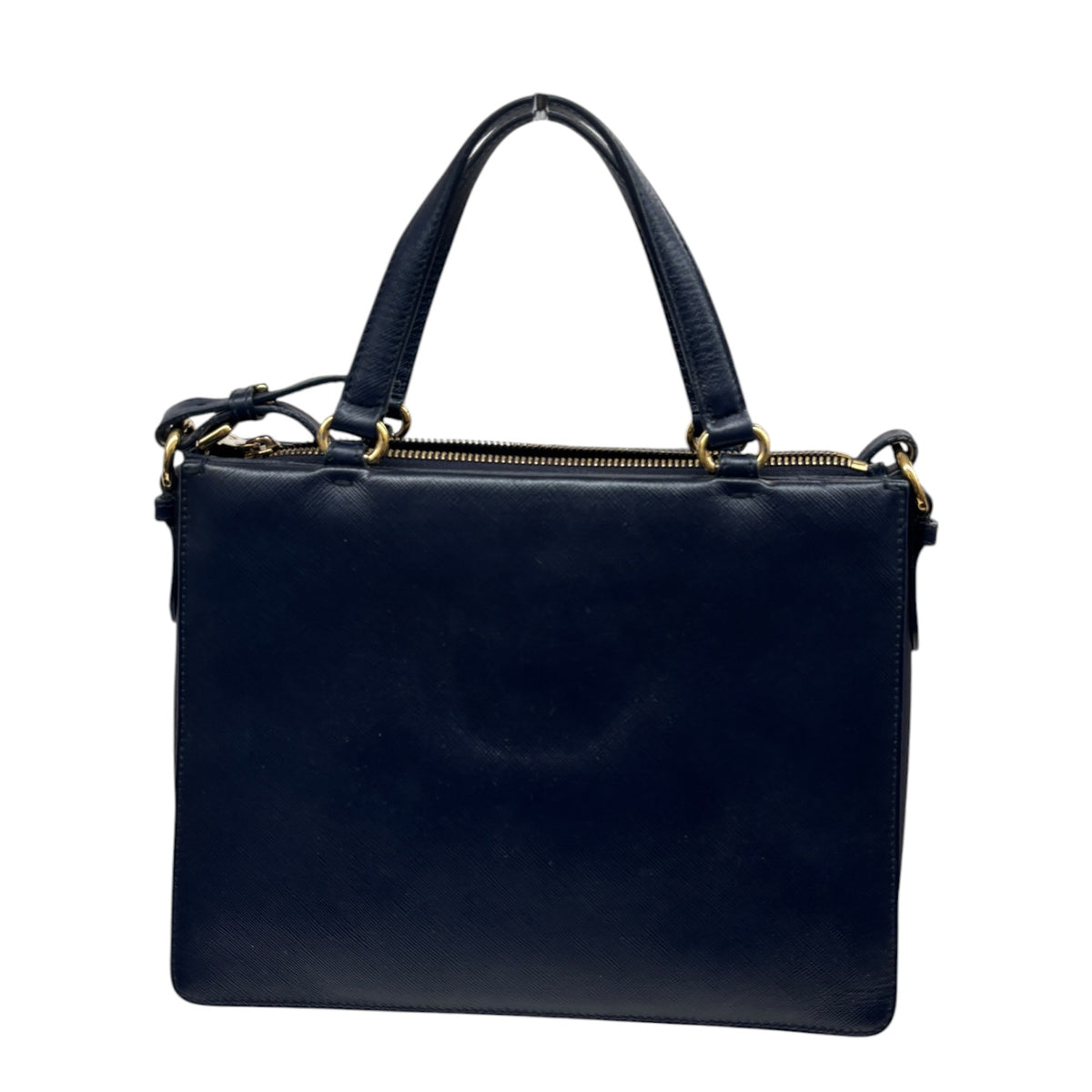 SALVATORE  FERRAGAMO 2WAY BAG AB-21EZ98 NAVY