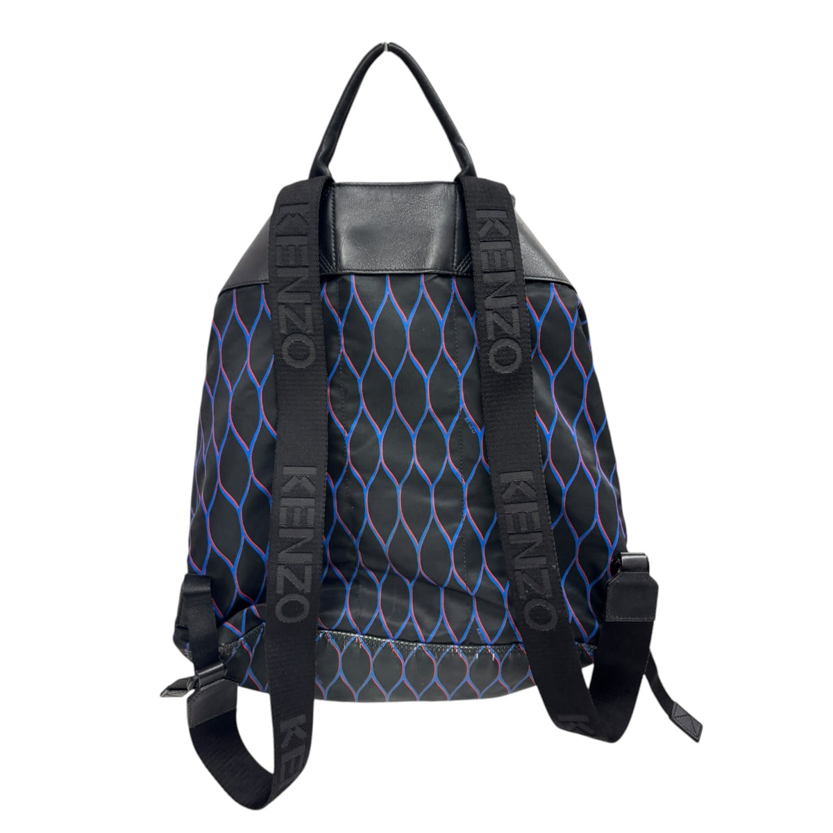 H&M BACKPACK BLACK/GREEN/NAVY