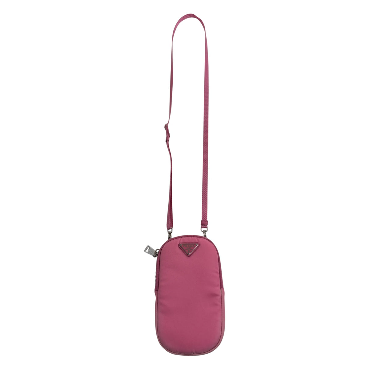 PRADA NYLON SHOULDER POUCH PINK