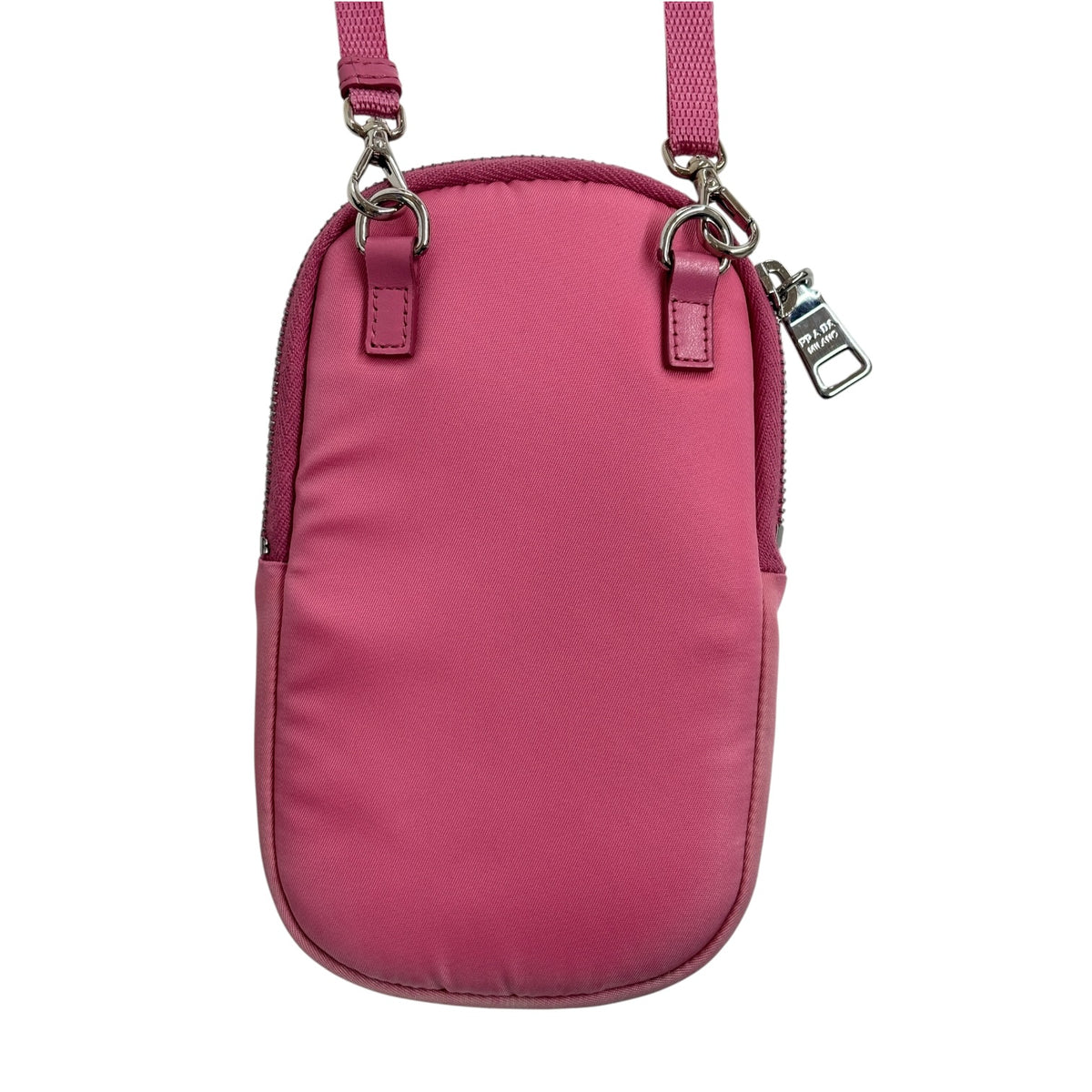 PRADA NYLON SHOULDER POUCH PINK