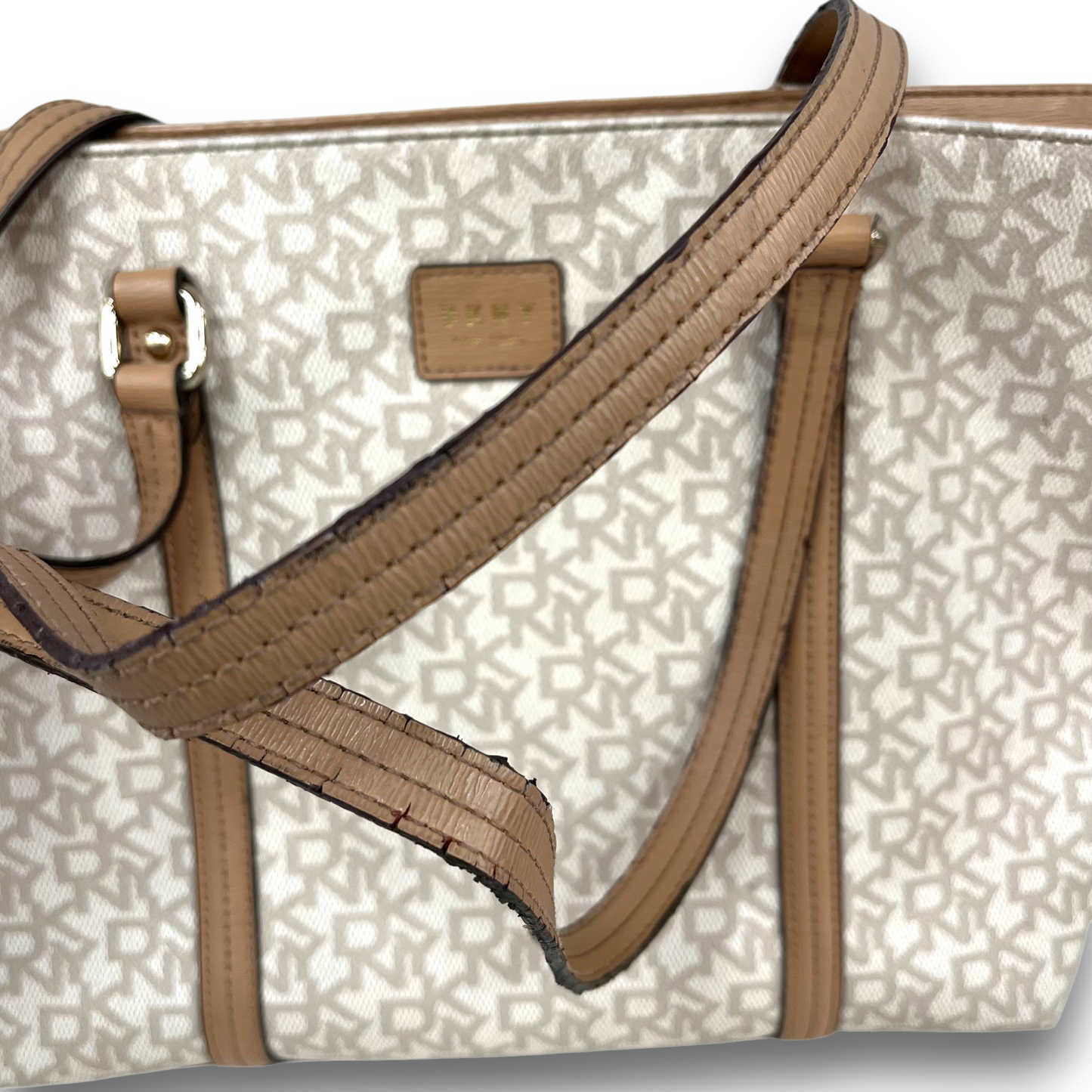DKNY 2WAY Bag 02868 Brown No Box Rank(B) Scratch