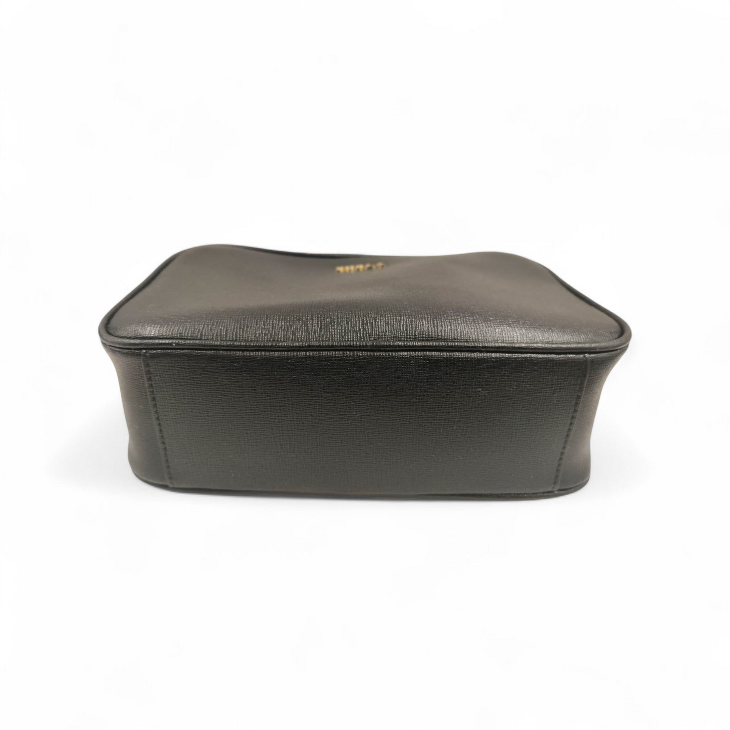 FURLA Shoulder Bag 930552 Black *Stain* Rank B