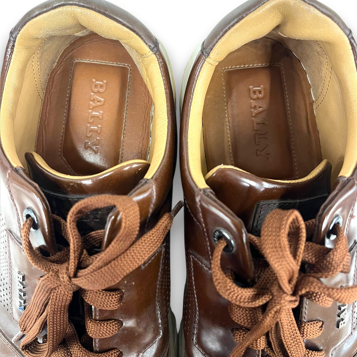 BALLY Business Shoes SIZE 30 cm Mens Brown Rank(B) Stain