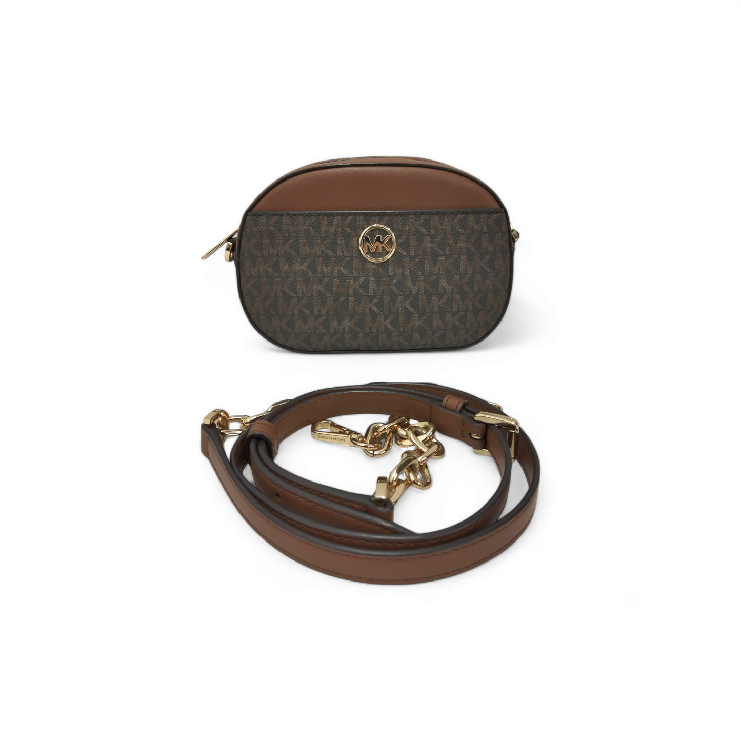 MICHAEL KORS Shoulder Bag 35S3G8GC1B Brown *Stain*Rank AB