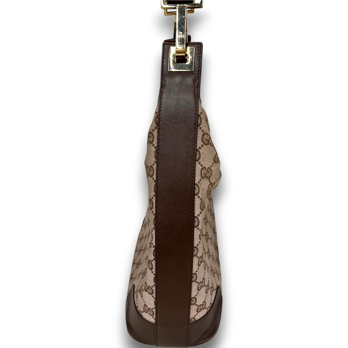 GUCCI Shoulder Bag 001-4204 203998 Brown Rank(B) Damage
