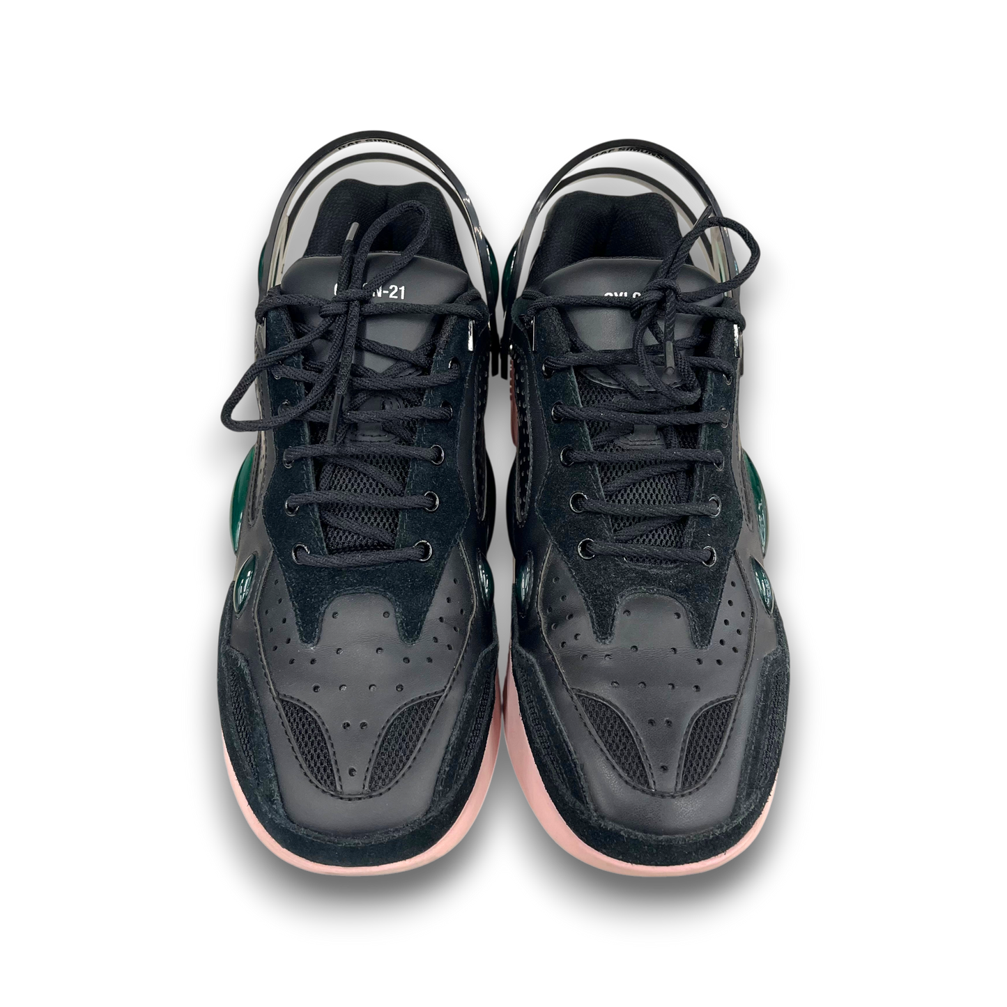 RAF SIMONS Sneaker SIZE 42 CYLON-21 Mens Black Rank(B) Stain