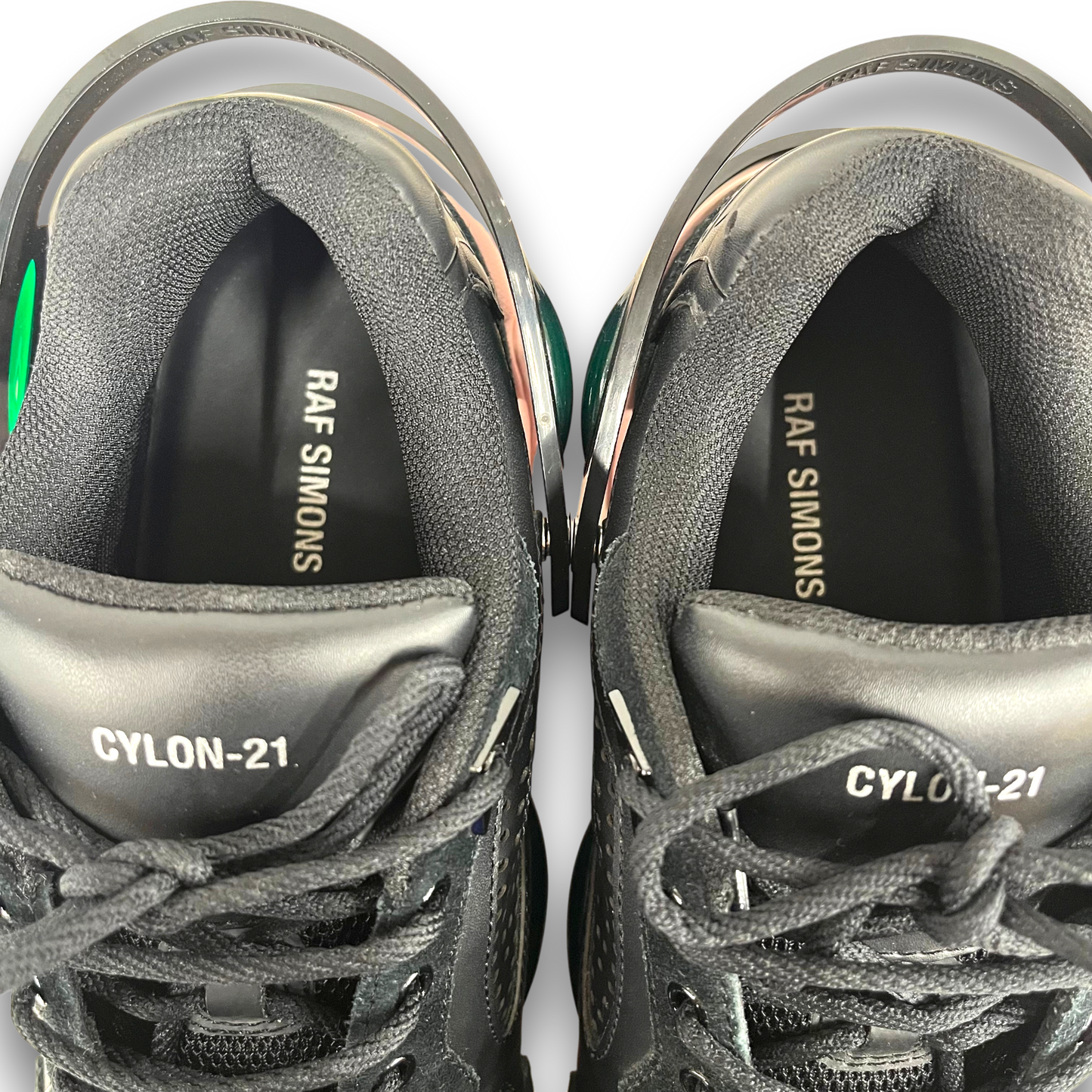 RAF SIMONS Sneaker SIZE 42 CYLON-21 Mens Black Rank(B) Stain