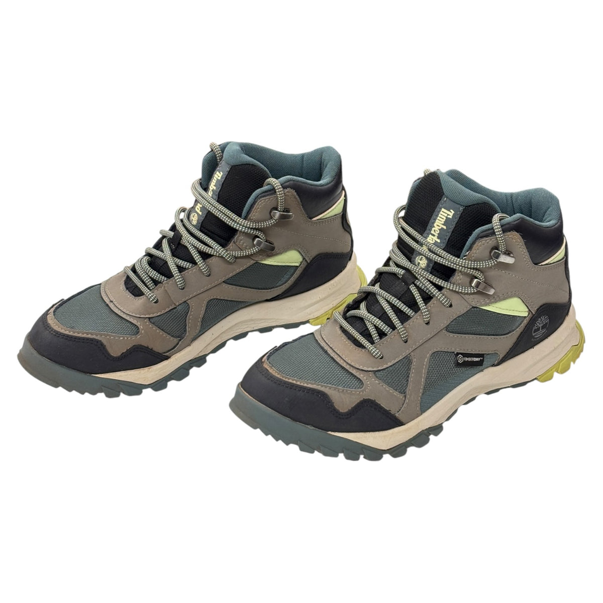 TIMBERLAND Boots size 39 A29MK Lady's Brown and Green