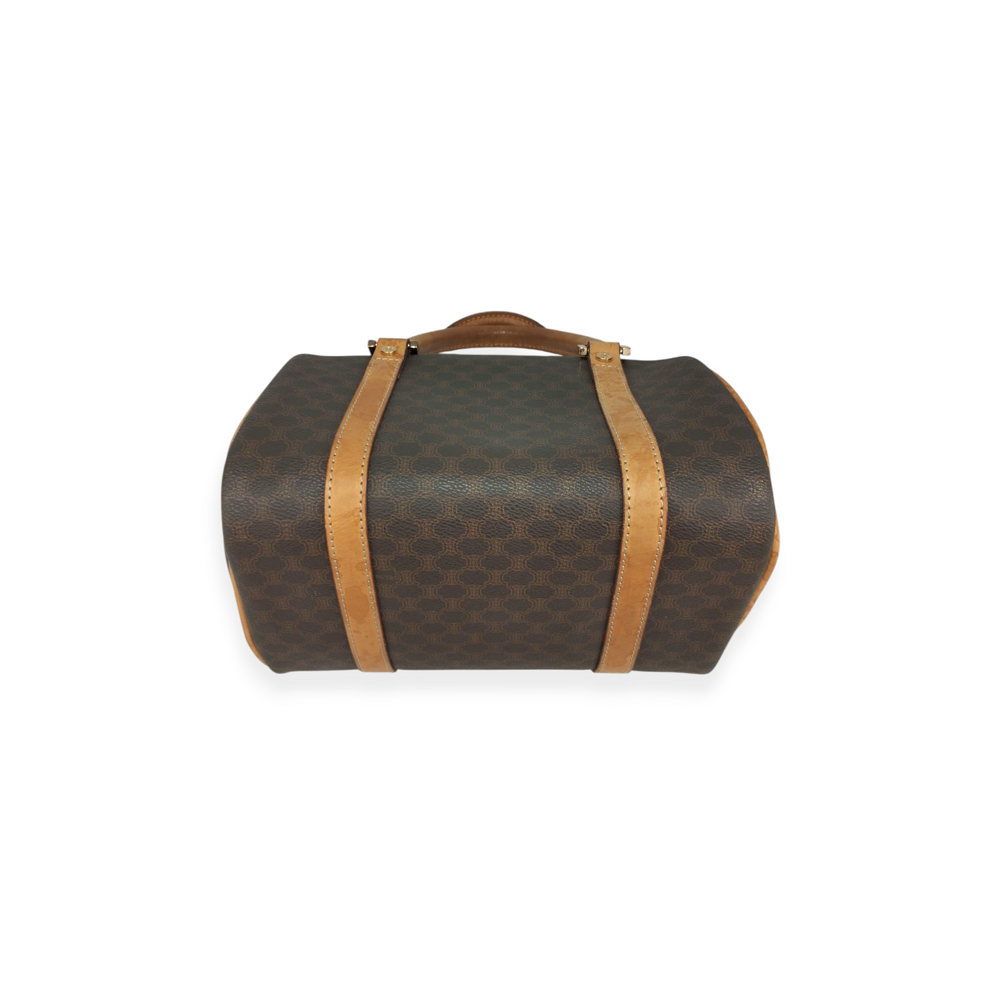 CELINE Handbag Brown Scratch/Stain PP-SA-0097 Macadam Rank(B)
