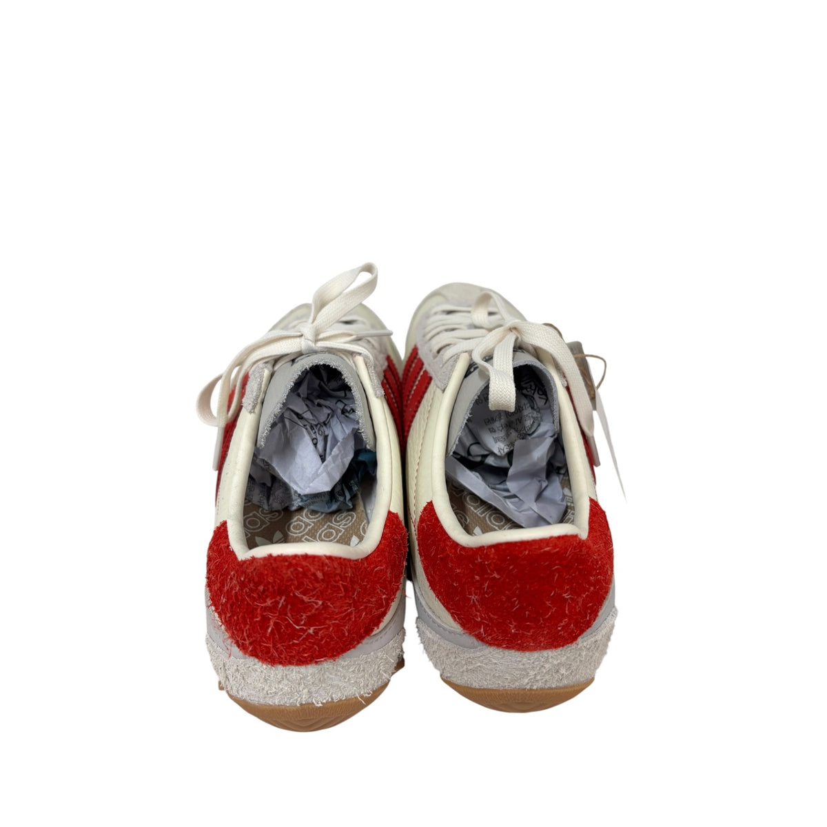 adidas Sneaker Size 40.5 JI2868 Mens Baige/Red Rank (A)