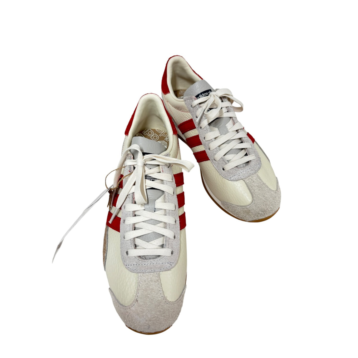 adidas Sneaker Size 40.5 JI2868 Mens Baige/Red Rank (A)