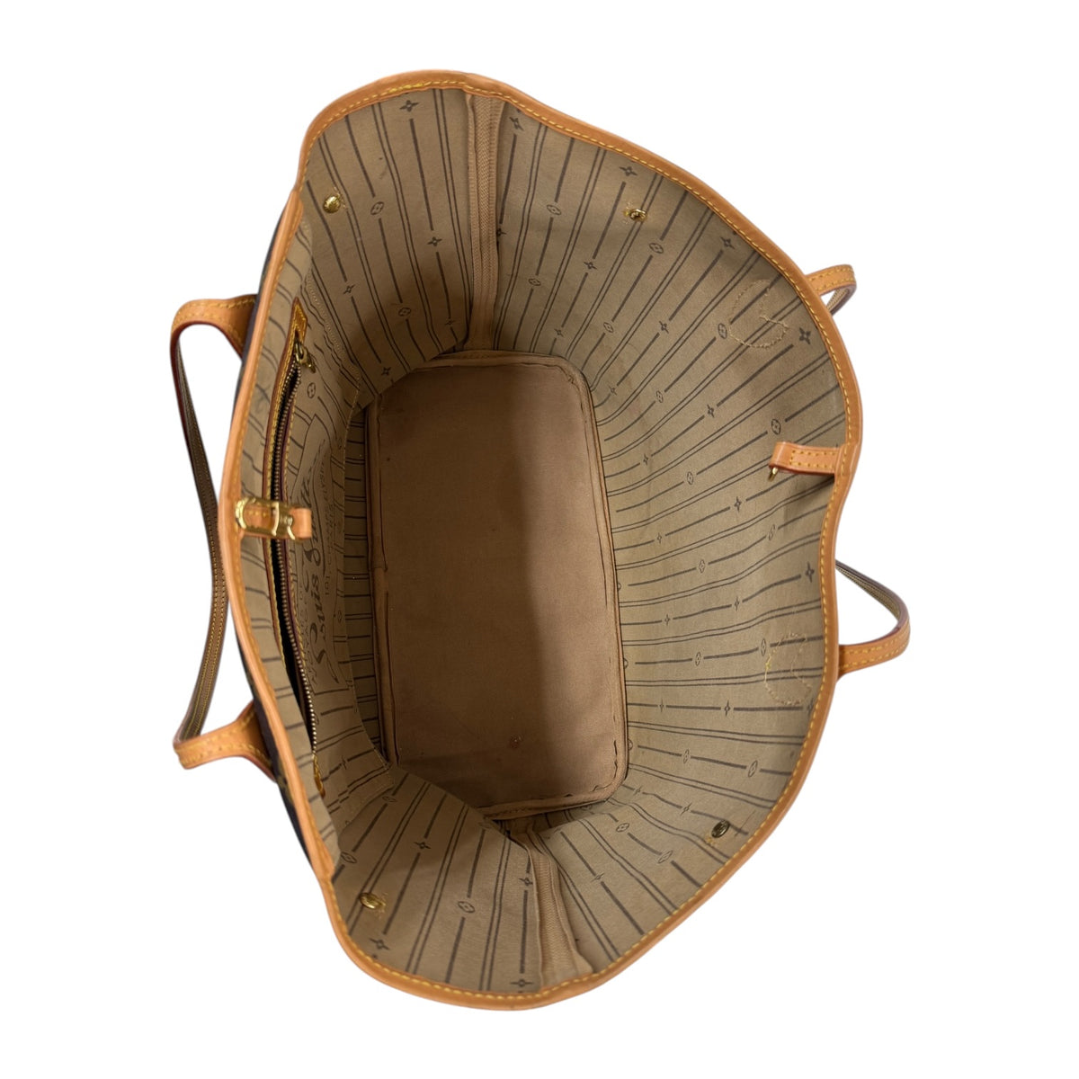 LOUIS VUITTON Tote Bag M40156 Brown MM REPAIR