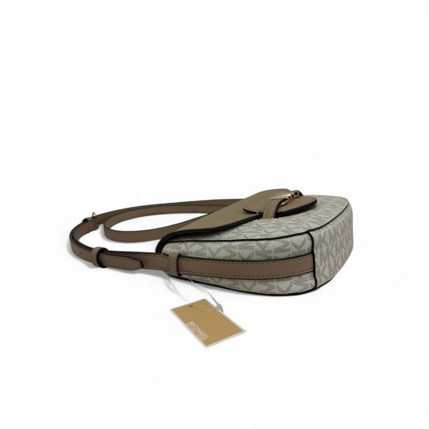 MICHAEL KORS Shoulder Bag 35F3G6RC1B Brown And White Rank A