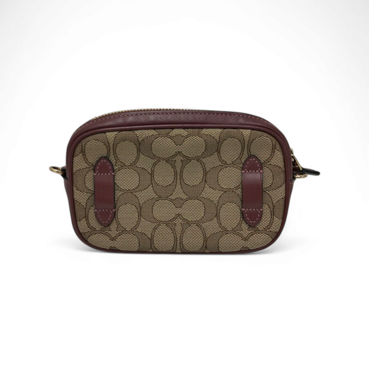 COACH Shoulder Bag F38687 Brown/Brown Rank A