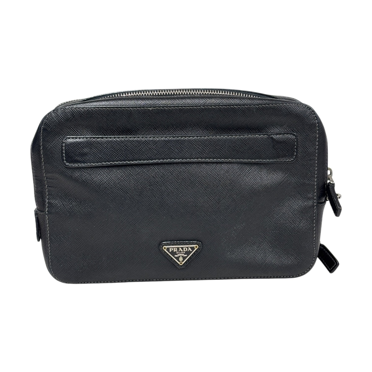 PRADA Saffiano leather por 164 Black